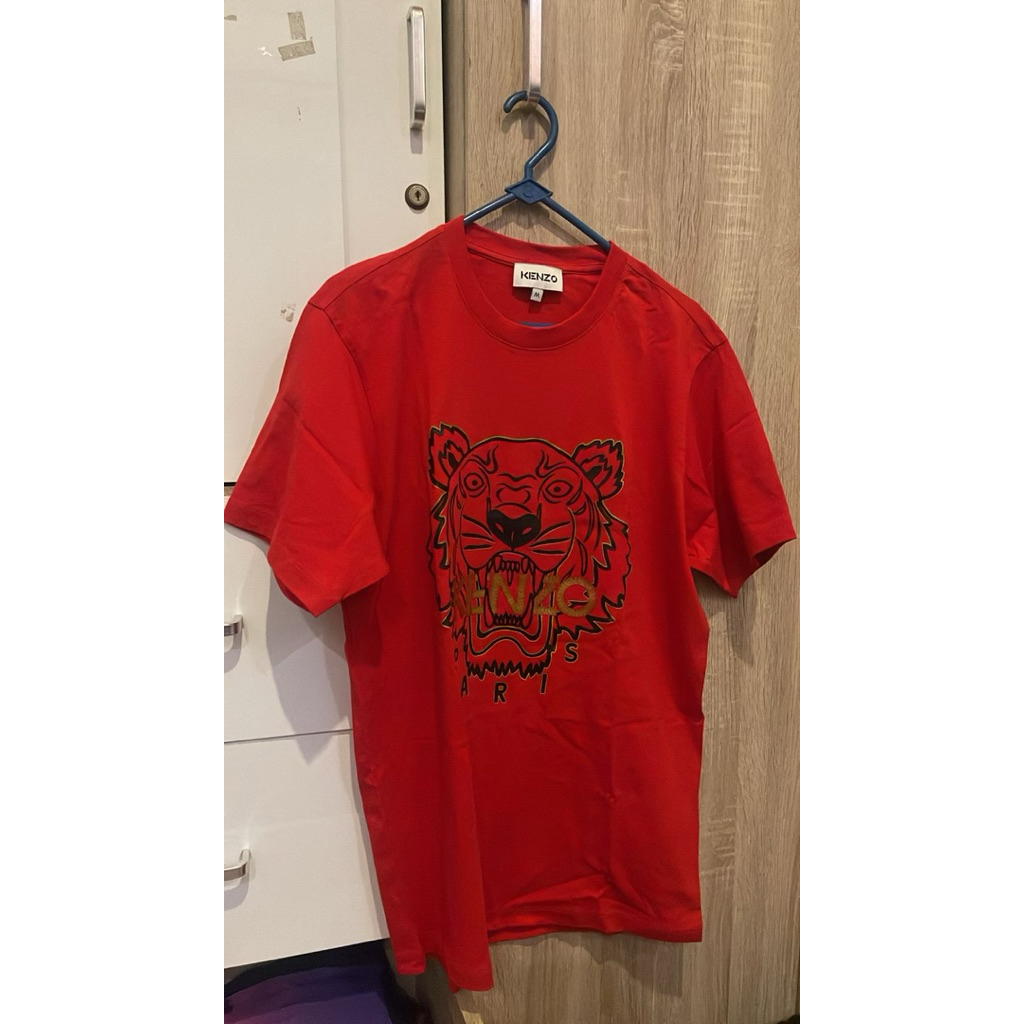 New T-Shirt kenzo Merah Original