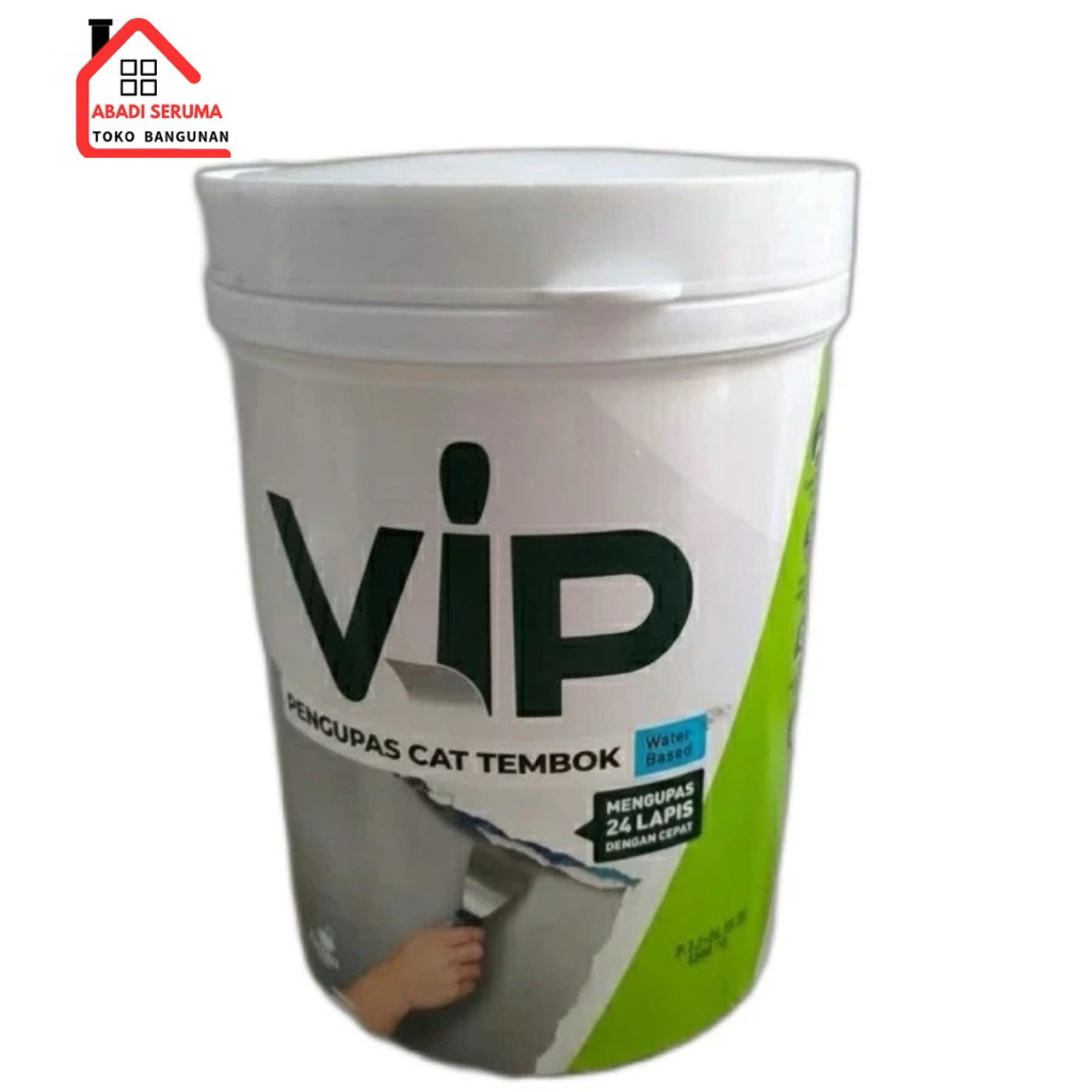 VIP Perontok Cat Avian 1 Kg 1 Kaleng Cat Tembok Duco Water Based Cairan Perontok Cat Tembok