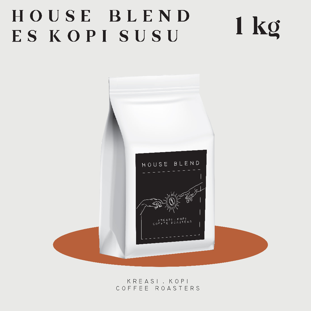 

Biji Kopi Es Kopi Susu Arabica Robusta Blend Es Kopi Susu - 1kg