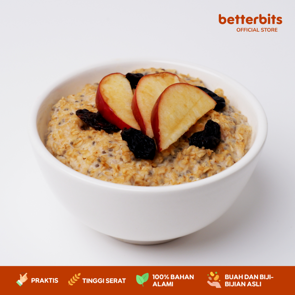 

RB Paket 7 Hari (A Week Package) - Oatmeal Instan 7x45g Sarapan Sehat & Praktis Whole Grain Sereal
