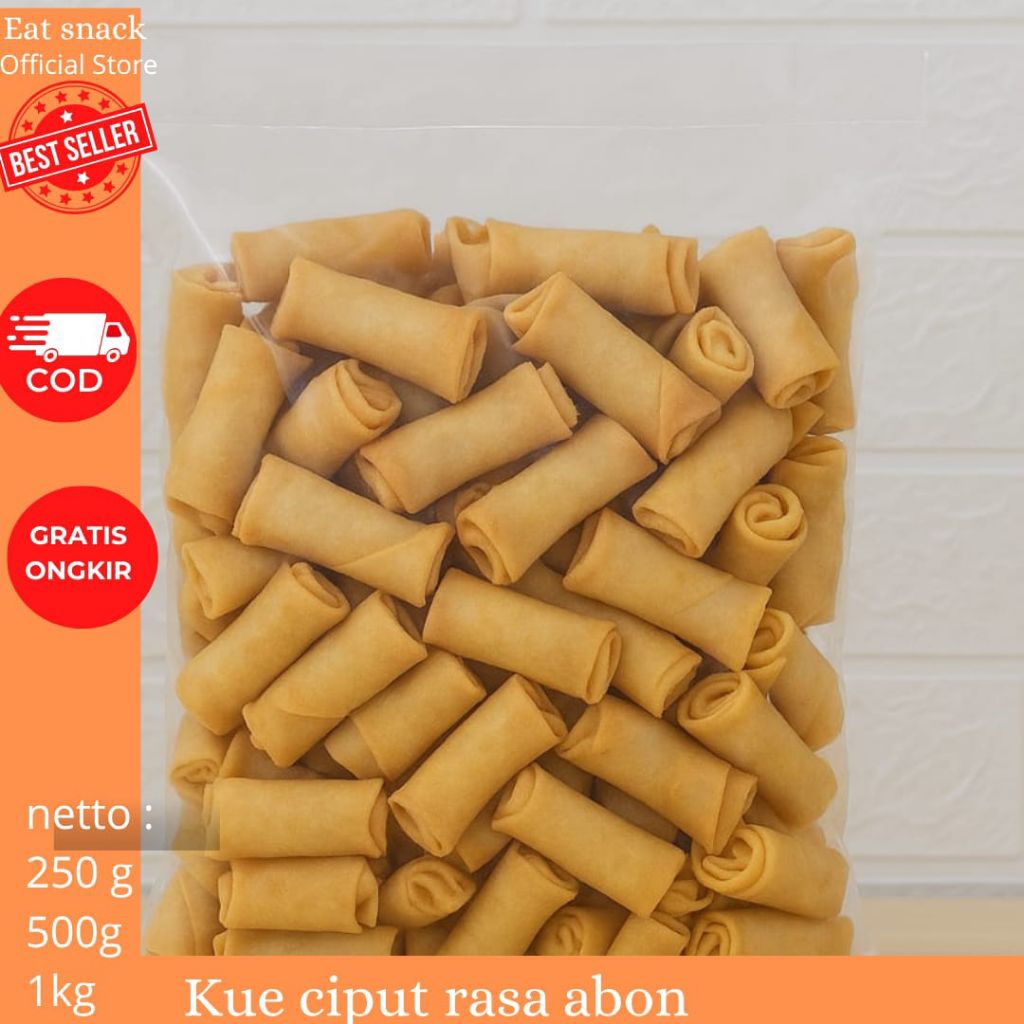 

sumpia isi abon renyah 250gram 1kg
