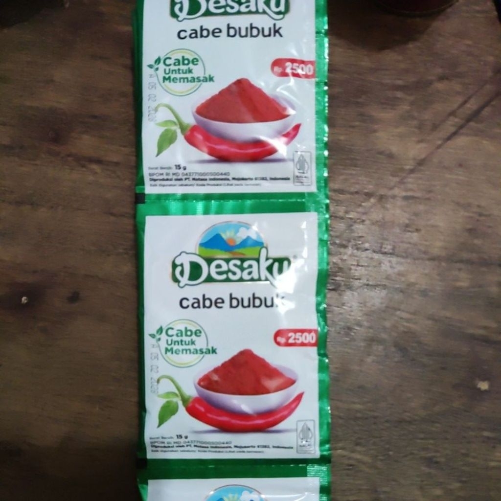 

Desaku Cabe Bubuk Sachet