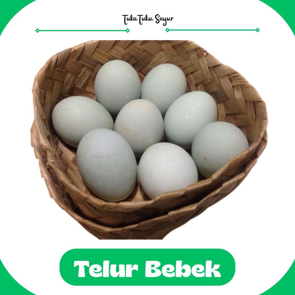 

TELUR BEBEK MENTAH PER PACK ISI 4 PCS - TukaTuku Sayur