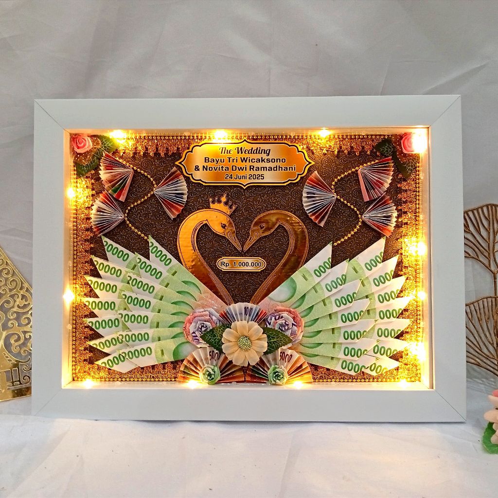 Mahar Pernikahan Angsa Emas / Mahar Pernikahan Minimalis / Mahar Murah