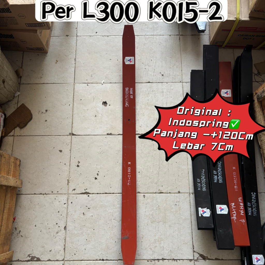 per l300 nomor 2 k15-02 merk indospring / per daun belakang L300 nomer 2 merk Indospring / leaf spri