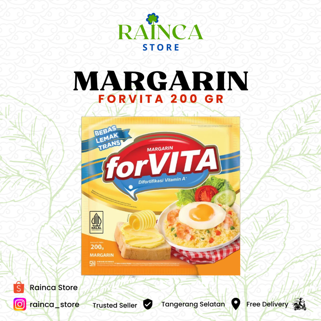 

Margarin forVITA mentega 200 gr 200gr Tangerang Selatan