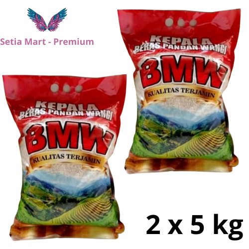 

(2X5 KG) BERAS BMW Pandan Wangi 5KG