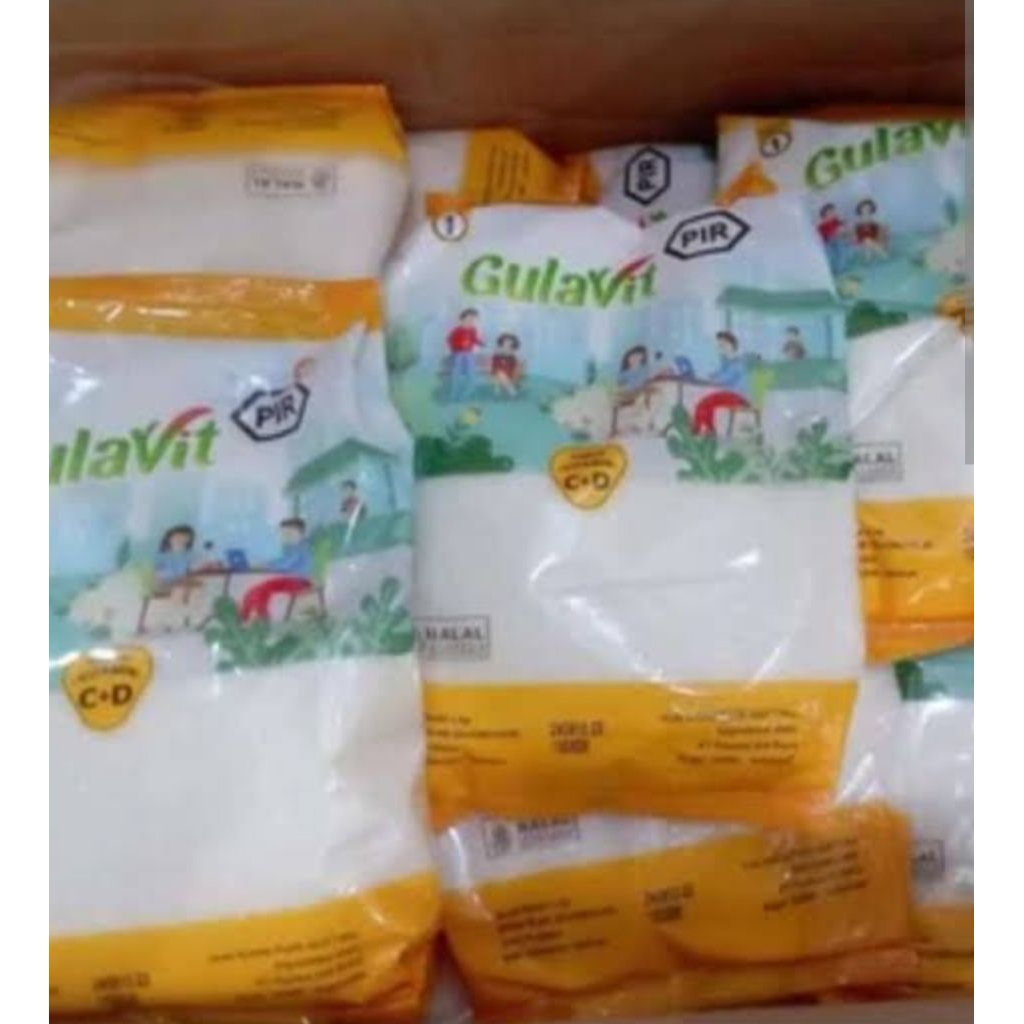 

GulaVit kemasan 1kg 1Dus isi 20pcs/20kg
