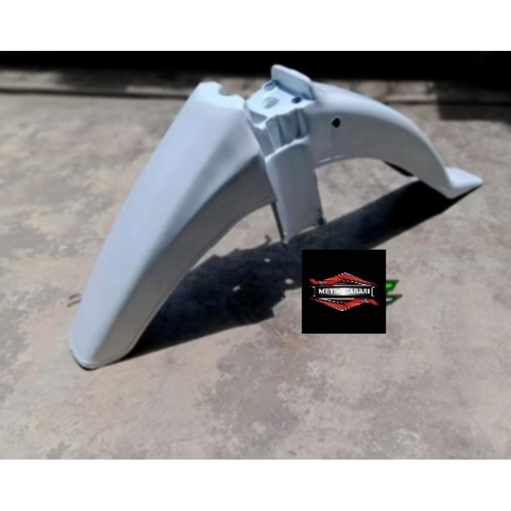 Slebor spakbor depan motor Yamaha force one Force1 sigma cripton Warna PUTIH