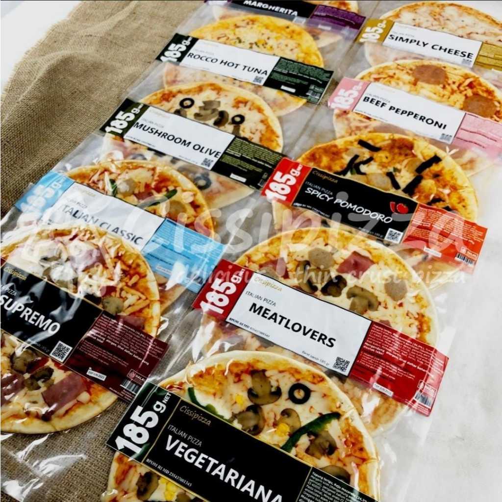 

Pizza Italia Itali Original Ori Enak Sedap Lezat Maknyus Crunchy No Vetsin No MSG tanpa pengawet