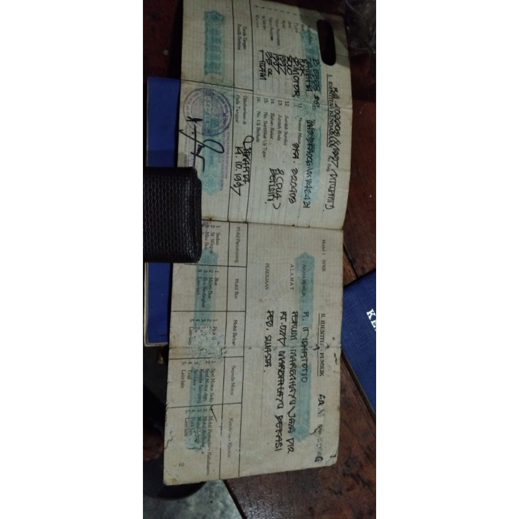 

Dokumen RX king tahun 97 hanya buku no b