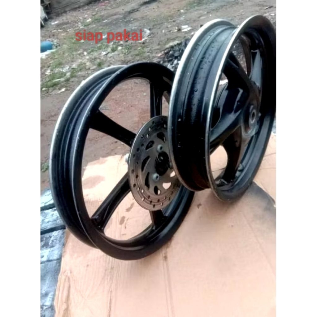 VELG DEPAN BELAKANG SOUL GT 125 GARUDA SECOND ORIGINAL