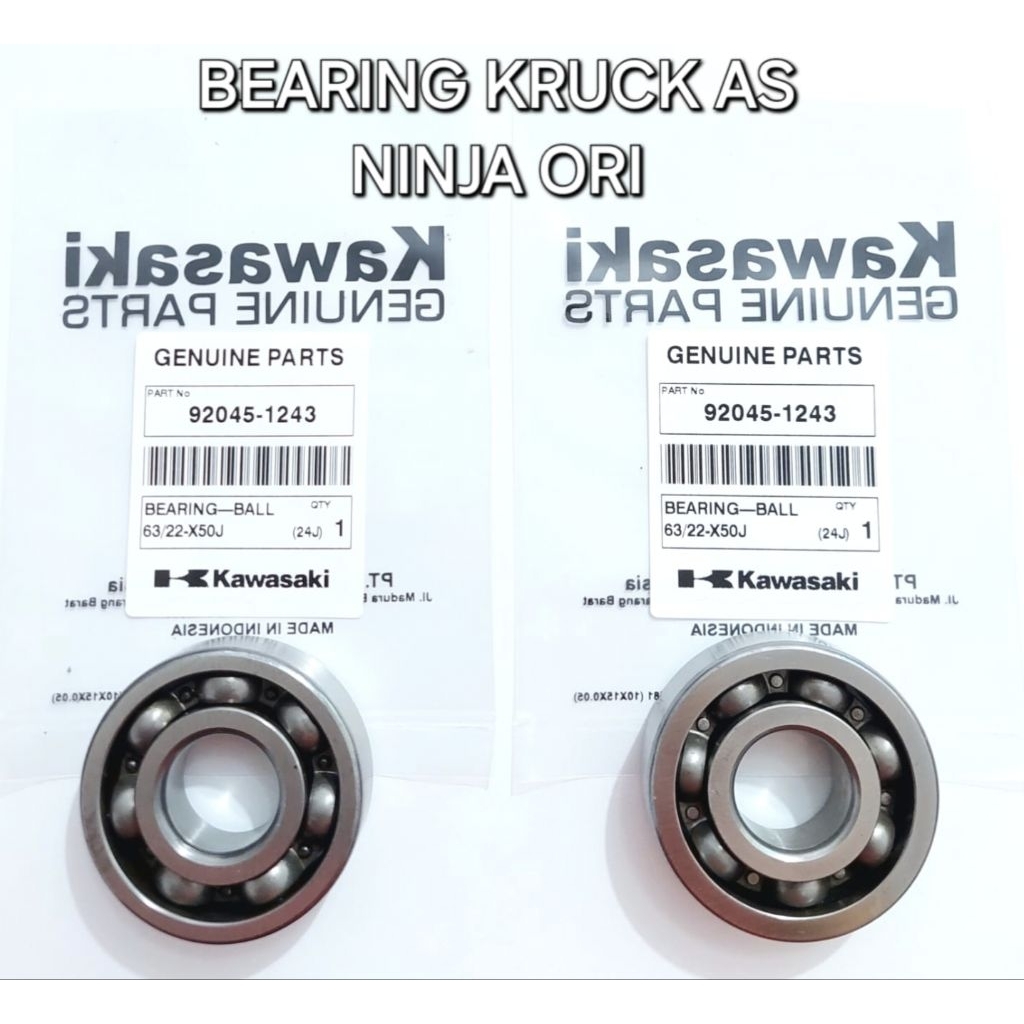 Bearing Kruk as ninja 92045-1243