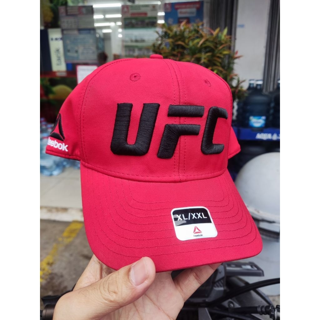 Second Topi Brand EEBOK UFC Edition Original Logo UFC Bordir