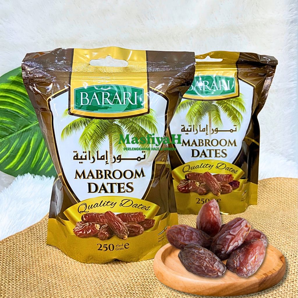 

Kurma Mabroom Barari Pouch 250gr Kurma Oleh-oleh Haji dan Umrah Kurma Barari Original Kurma Uni Emirate Arab Premium Dates High Quality