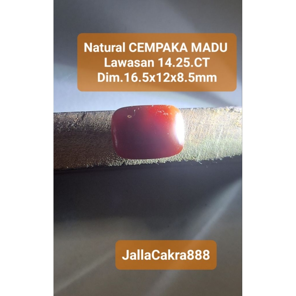 NATURAL CEMPAKA MADU NTE No Treated Batu Lawasan Red Carnelian Alami Untuk Cincin Pria Crystal Heali