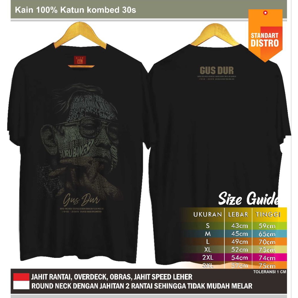 kaos Gus Dur/kaos Gusdurian