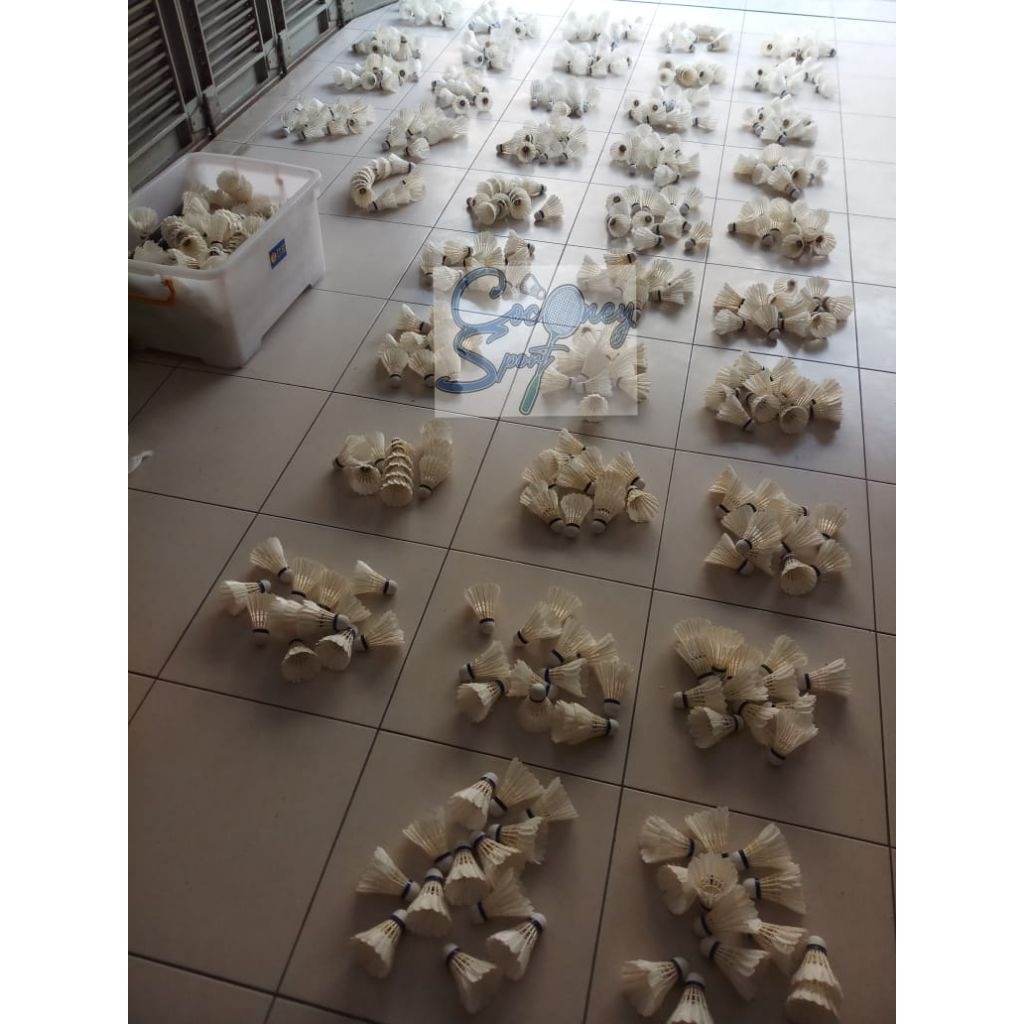 Kok Bekas Original Kondisi 85-95% / Kok Bulu Tangkis / Kok Badminton / Shuttlecock Badminton