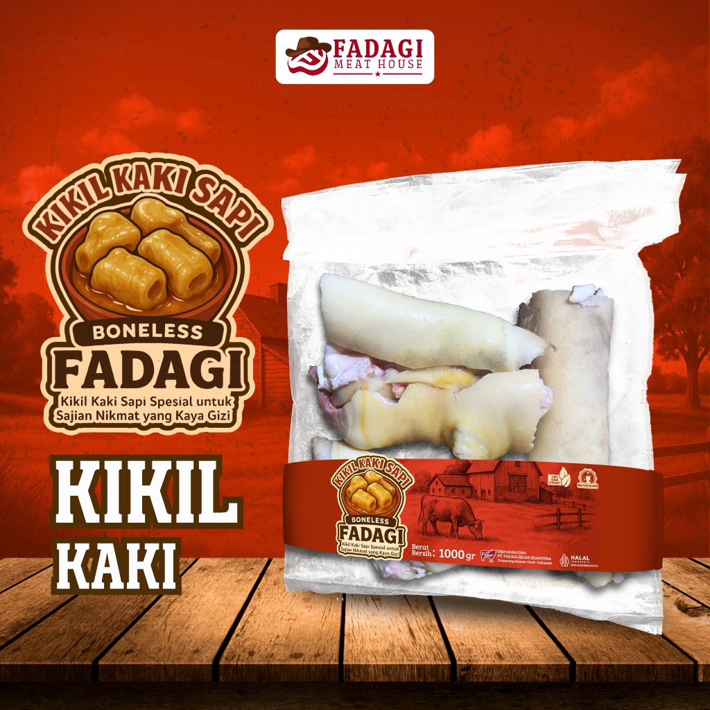 

Jual Kikil Kaki Sapi - 1000 gr & 500 gr | Fadagi Meat House - Toko Daging Tangerang Selatan