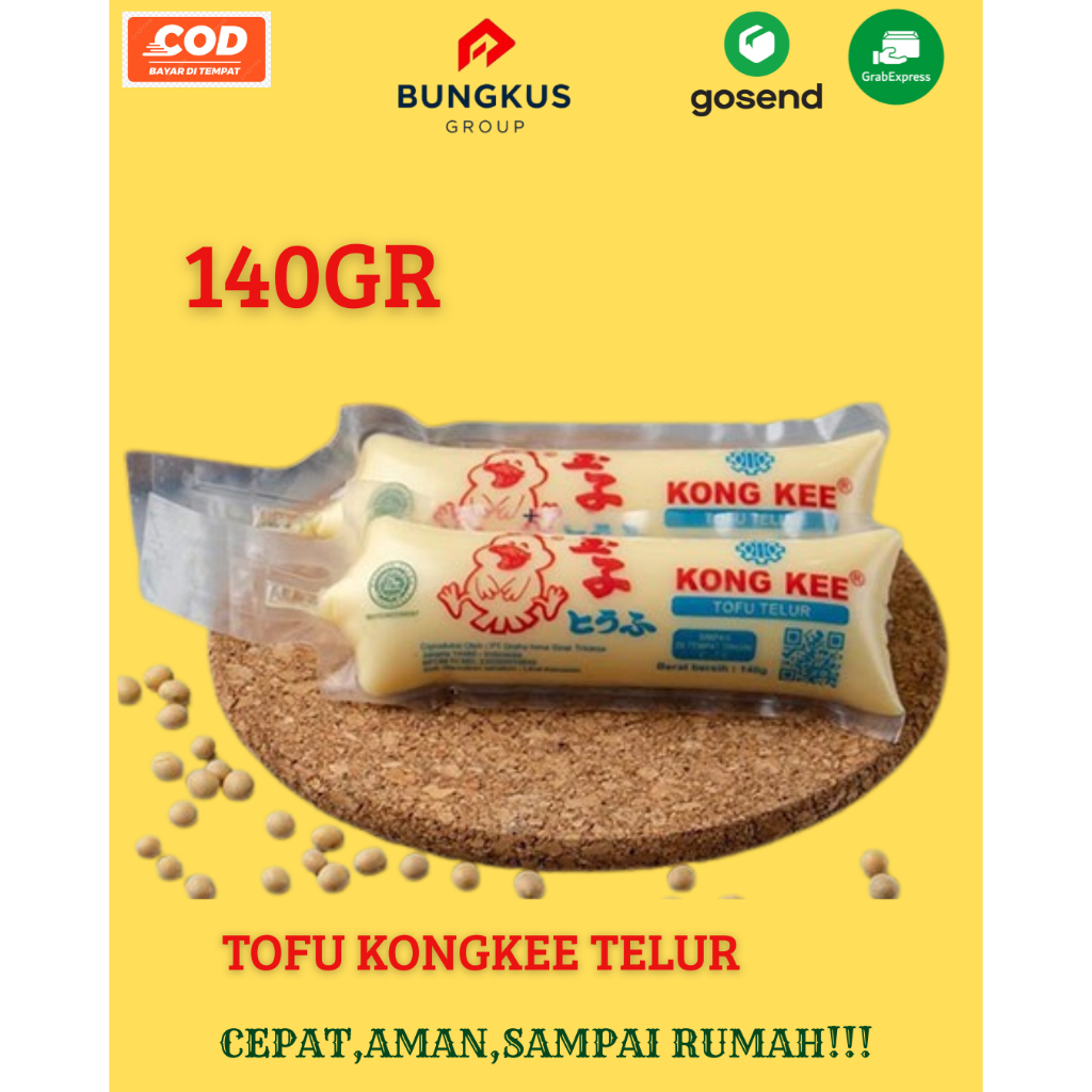 

KIRIM INSTANT TOFU KONGKEE TELUR 140GR MURAH LANGSUNG DARI PABRIK FRESH