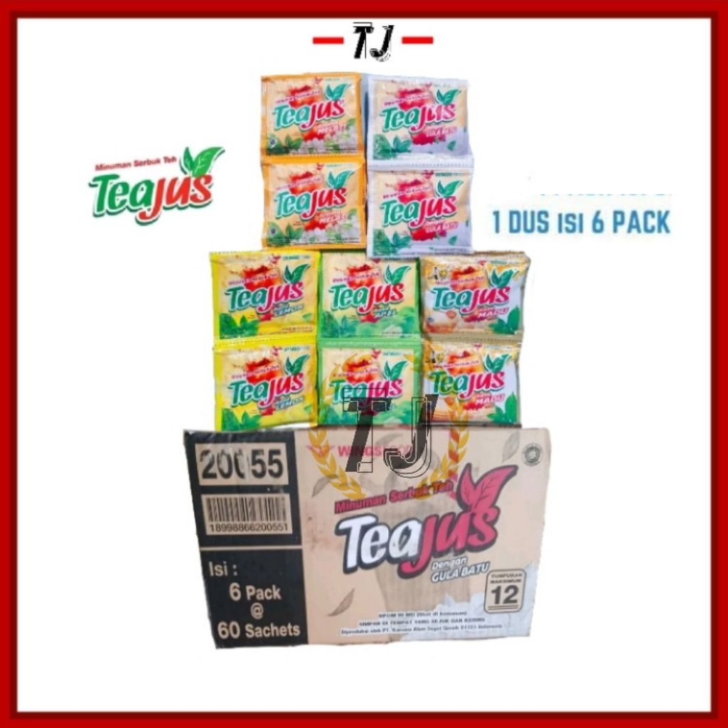 

1 Dus Tea Jus Gula Batu (isi 6 pak)