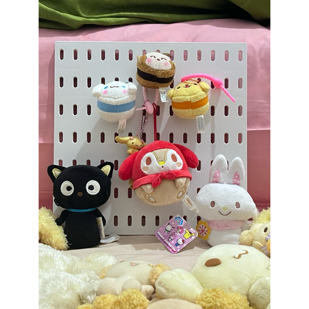 (RARE) chococat sanrio, monkichi sanrio, wish me mells(charm & plushies)