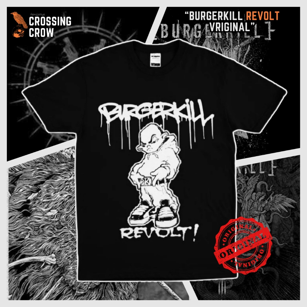 T shirt Burgerkill Original Artikel Revolt