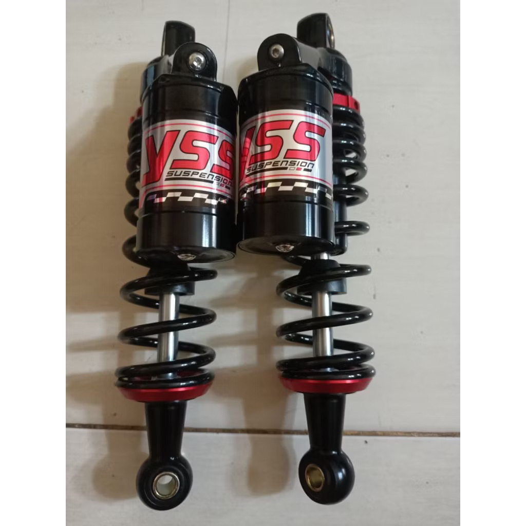 Shock bebek universal Merah 280mm dan 340mm Shock Belakang zupiter z vega Rx King Cb150 Megapro Revo