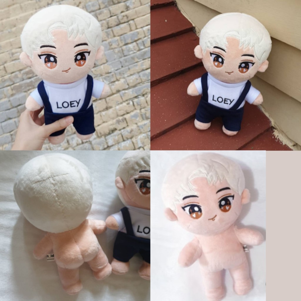 EXO Chanyeol Doll 23cm Fullset Clothes Pakaian | Loey Baby Doll Fanmade Boneka Chanyeol EXO KPOP