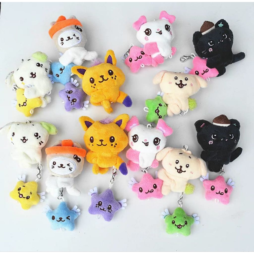 NCT Wish FanLight Mini Doll Keyring