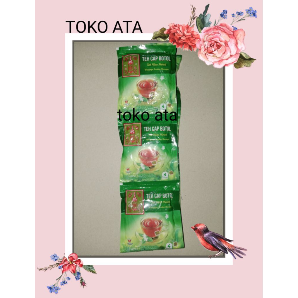 

ATA - TEH CELUP TEH CAP BOTOL paket isi 4 picis