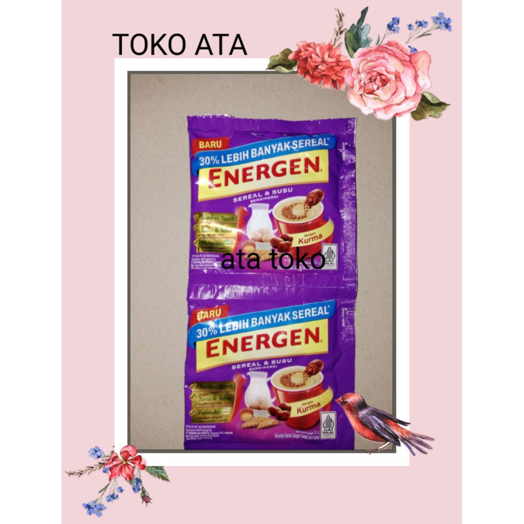 

ATA - ENERGEN KUMA -MINUMAN ENERGEN KURMA PAKET 5PICIS