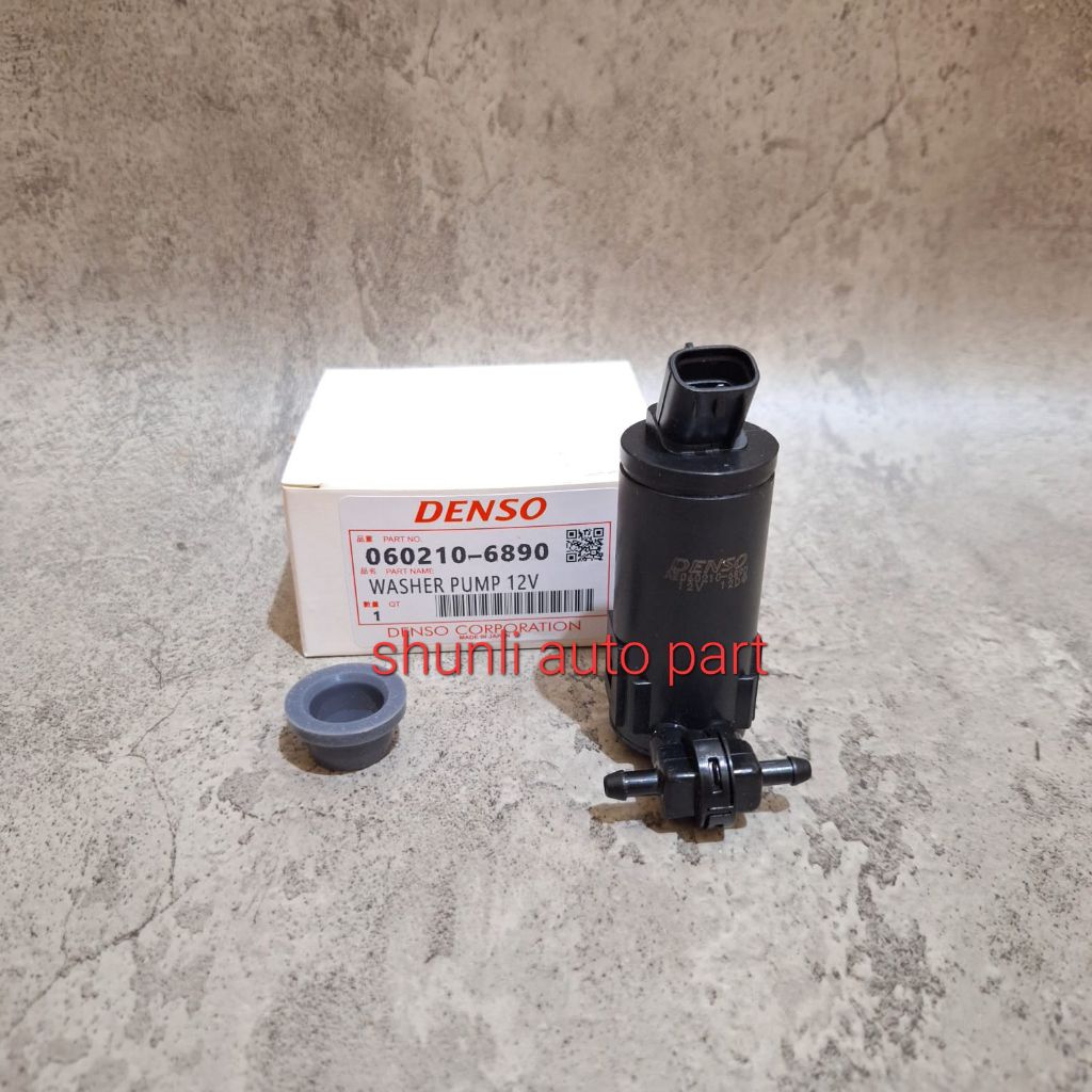 WASHER MOTOR POMPA AIR WIPER DEPAN/WASHER PUMP AVANZA NEW,XENIA ORIGINAL PREMIUM QUALITY DENSO