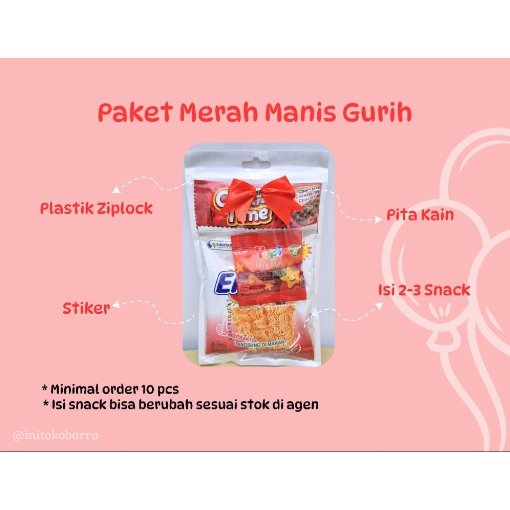 

MINI GIFT SNACK | Hampers | Souvenir Ulang Tahun dll