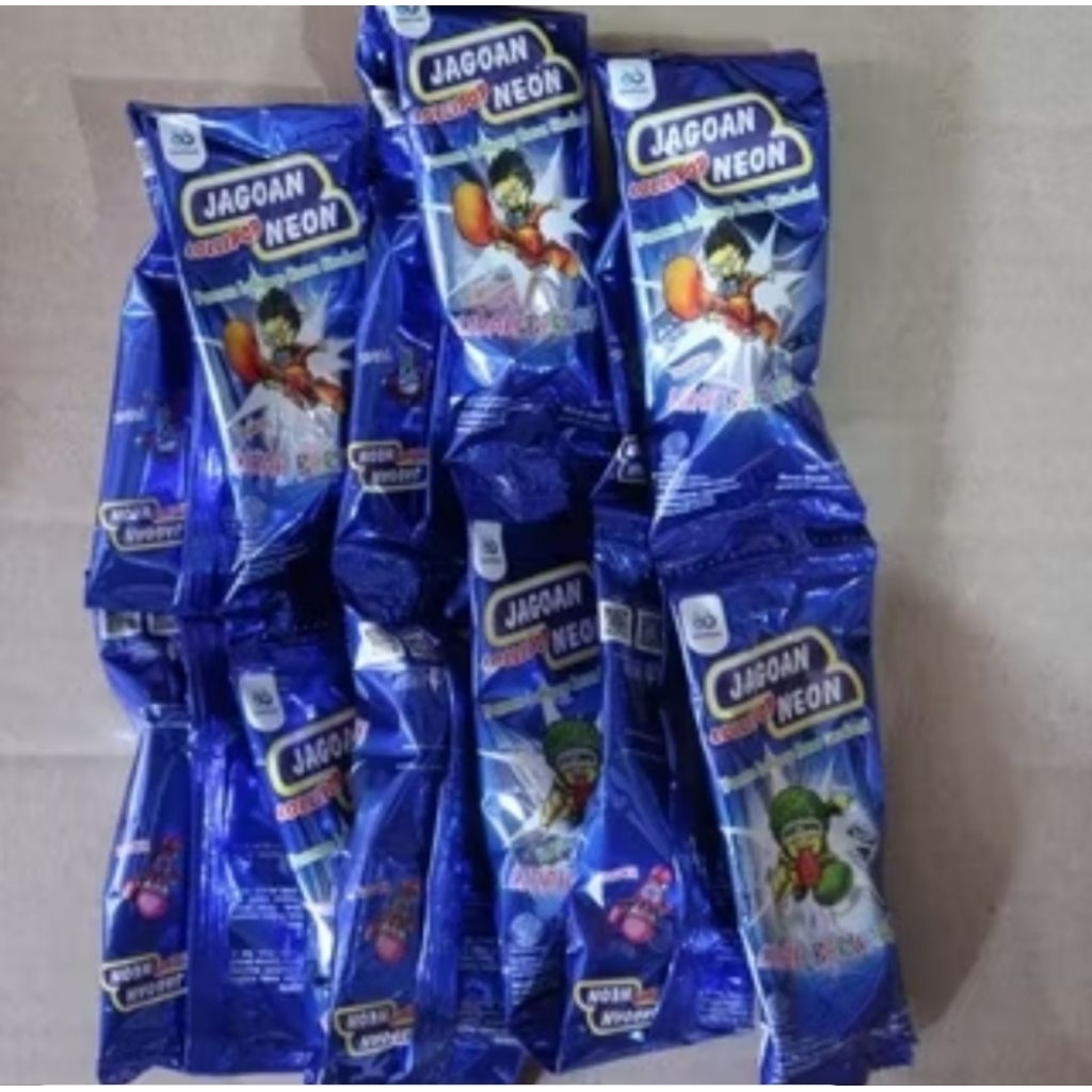 

Permen jagoan neon Lollypop 1 renteng