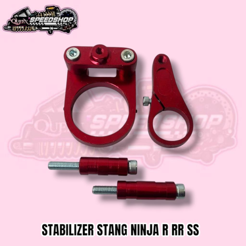 Stabilizer Stang Ninja R Stabilizer Stang Ninja RR Breket Steering Dumper Matris PNP Ninja 150 R RR 