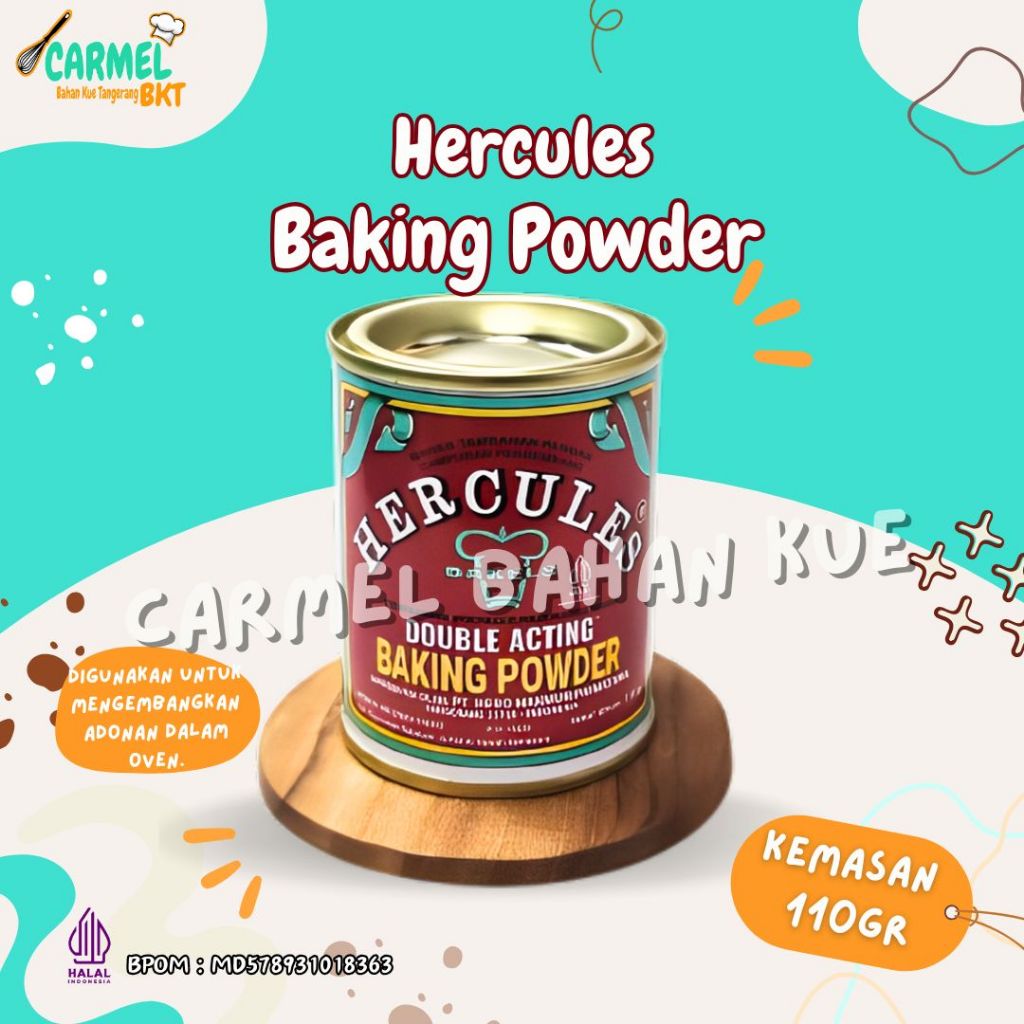 

Hercules Baking Powder Double Acting 110gr