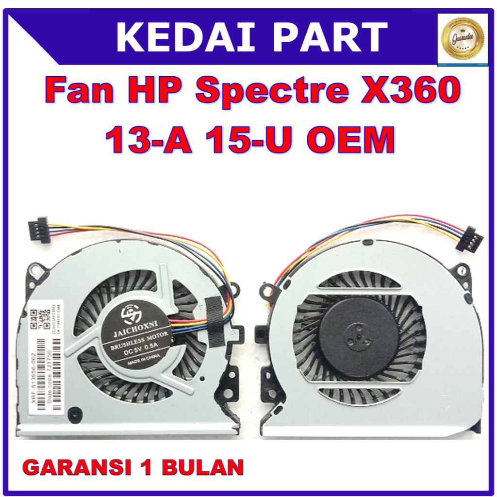 Cooling Fan HP Spectre X360 13-A 15-U