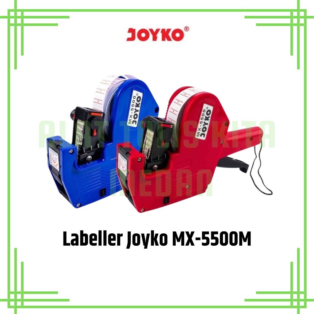

(1 Pcs) Mesin Label Harga Joyko MX-5500M 1Baris 8Digit / Labeller Joyko MX-5500M 1Baris 8Digit