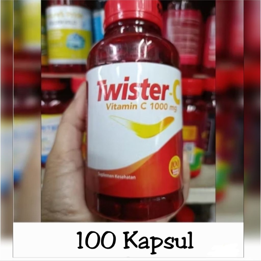 TWISTER C VITAMIN C1000MG ISI 100 KAPSUL
