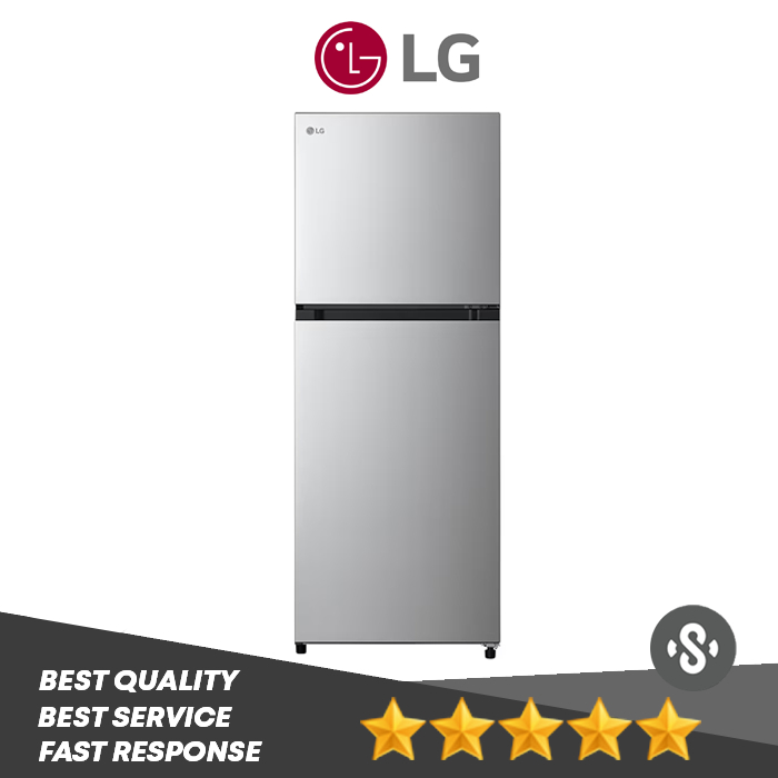 Kulkas LG GNB212PQNR / Lemari Es LG 2pintu GNB 212PQNR / Lemari Es LG GN-B212PQNR