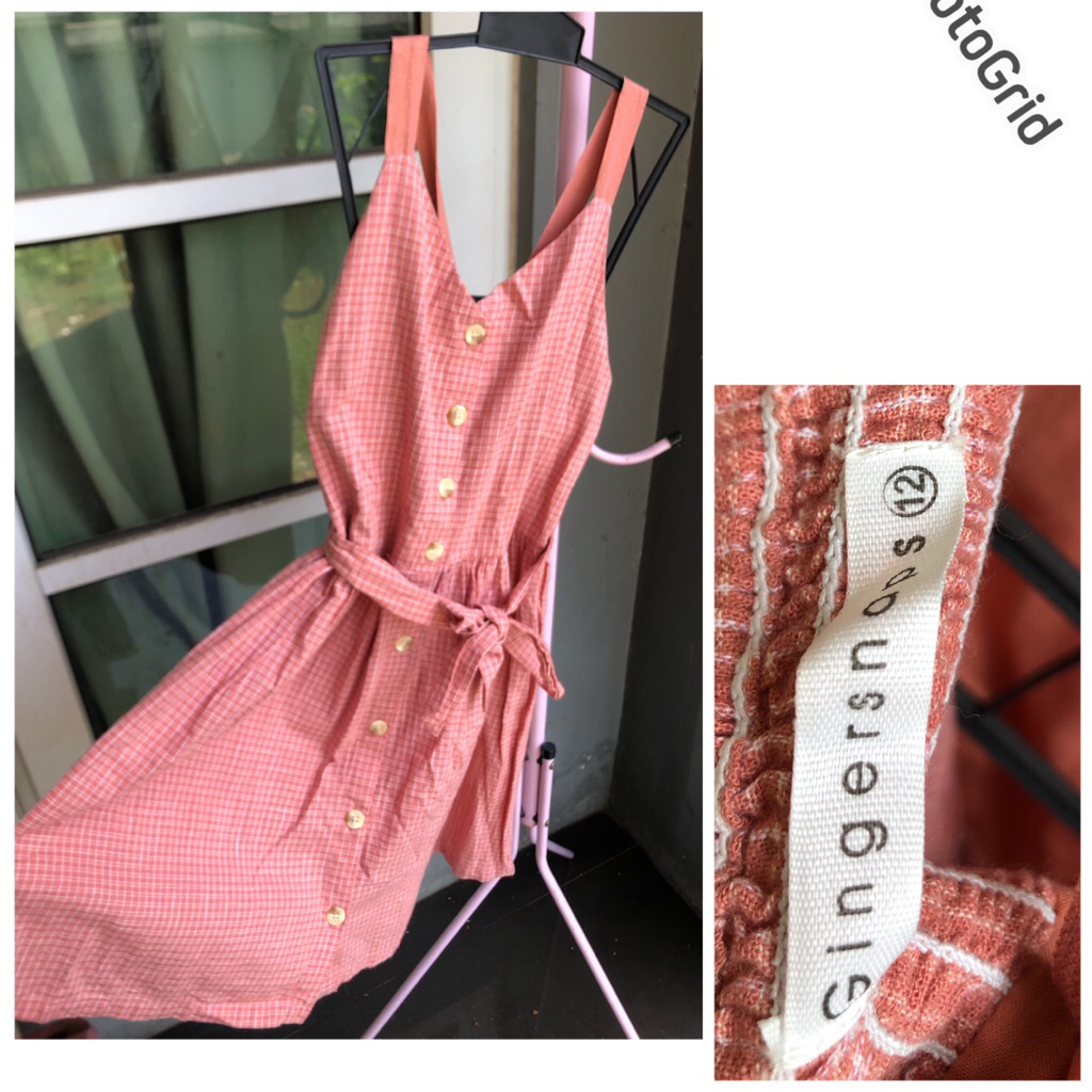 dress overall anak gingersnaps