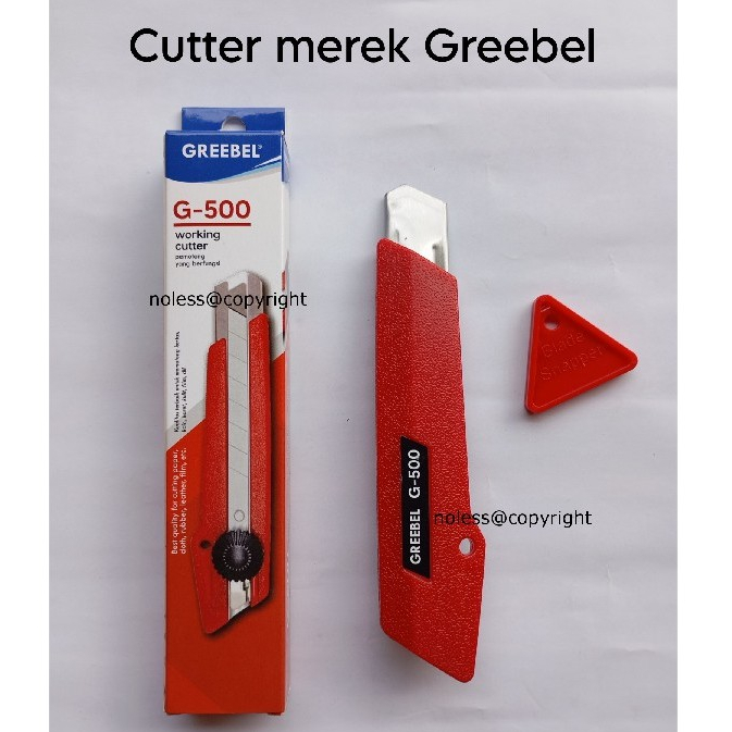 

NOLESS (1 buah) Cutter Greebel / Pemes/Silet pemotong