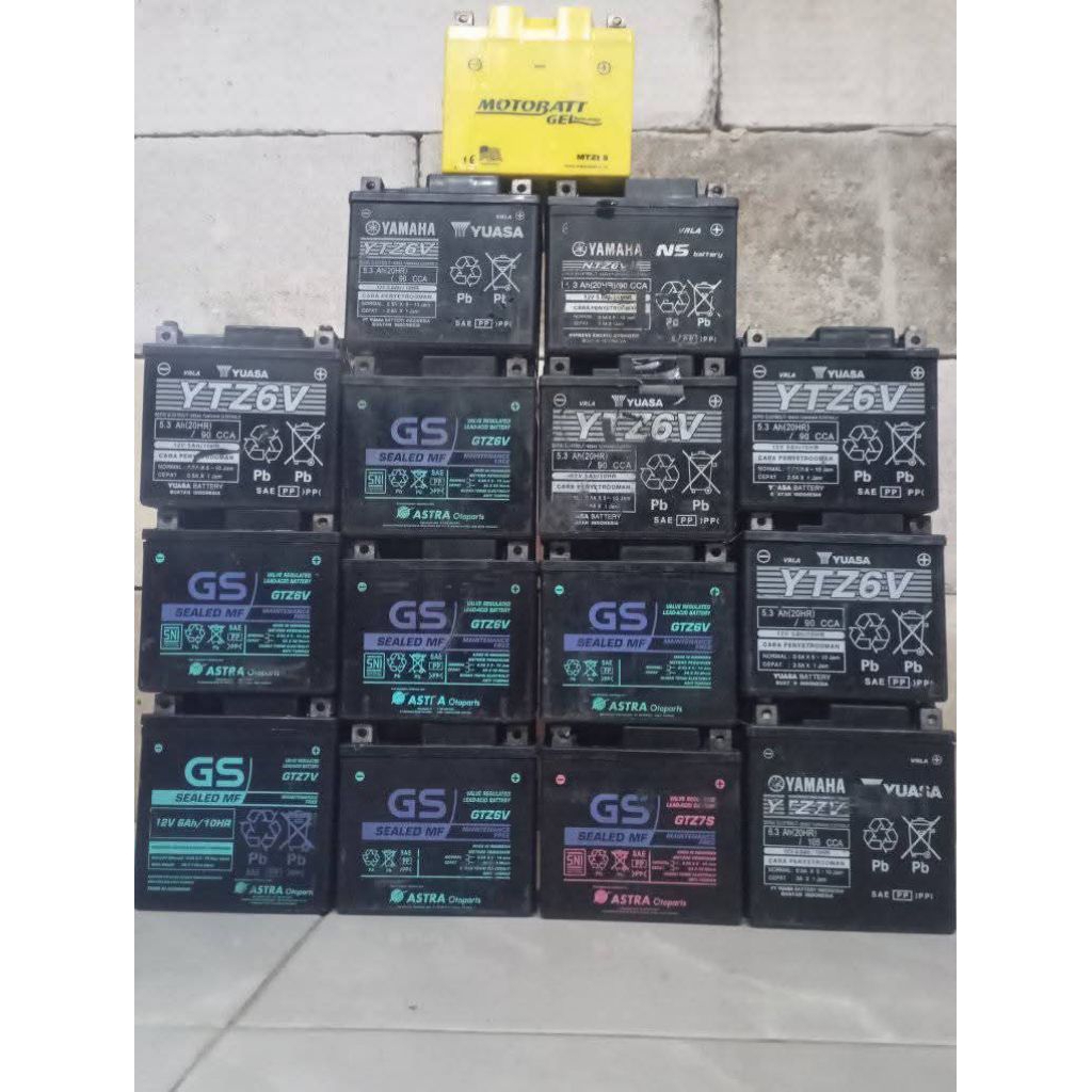 aki bekas kuat startet vario/mio/suparx/supra injeksi/scoopy