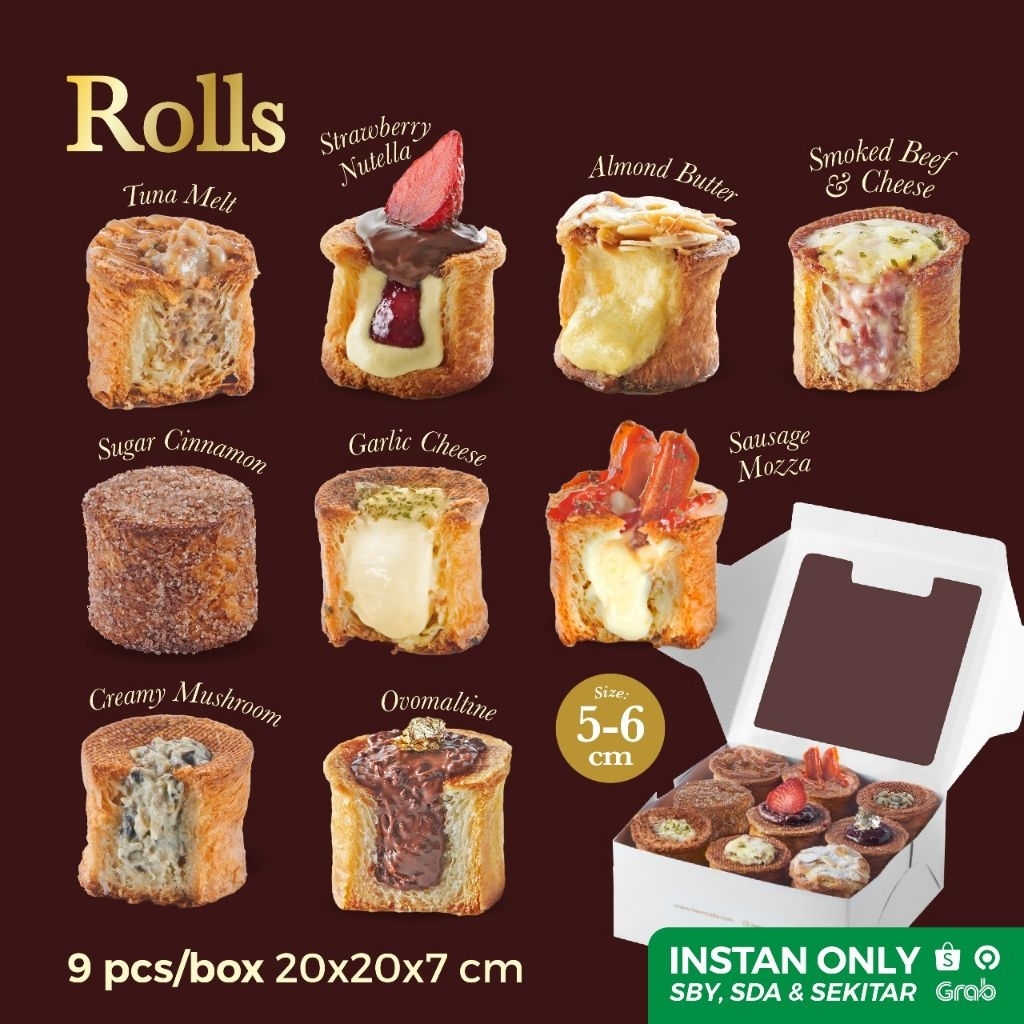 

ROLLS (MINI CROISSANT) 9 PCS