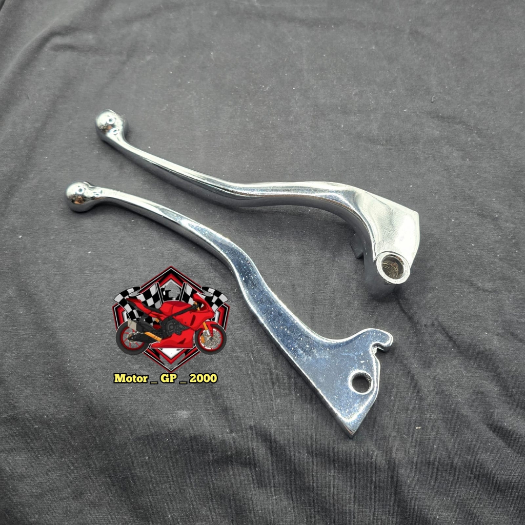 Handle Rem Chrome Vixion Old New Nva Nvl Advance Scorpio R15 v3 Handel Standar Matic Chrome Kopling 