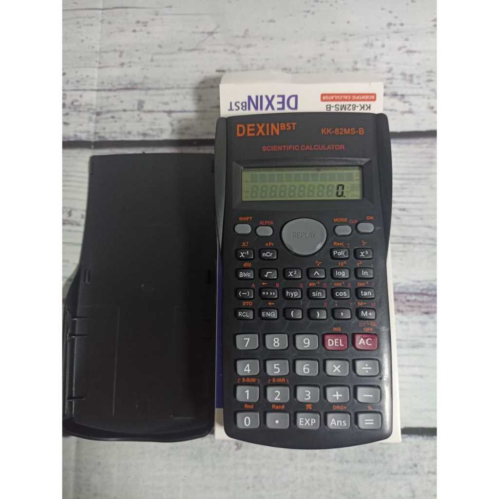 

Kalkulator Elektronik Scientific Calculator Warna Hitam