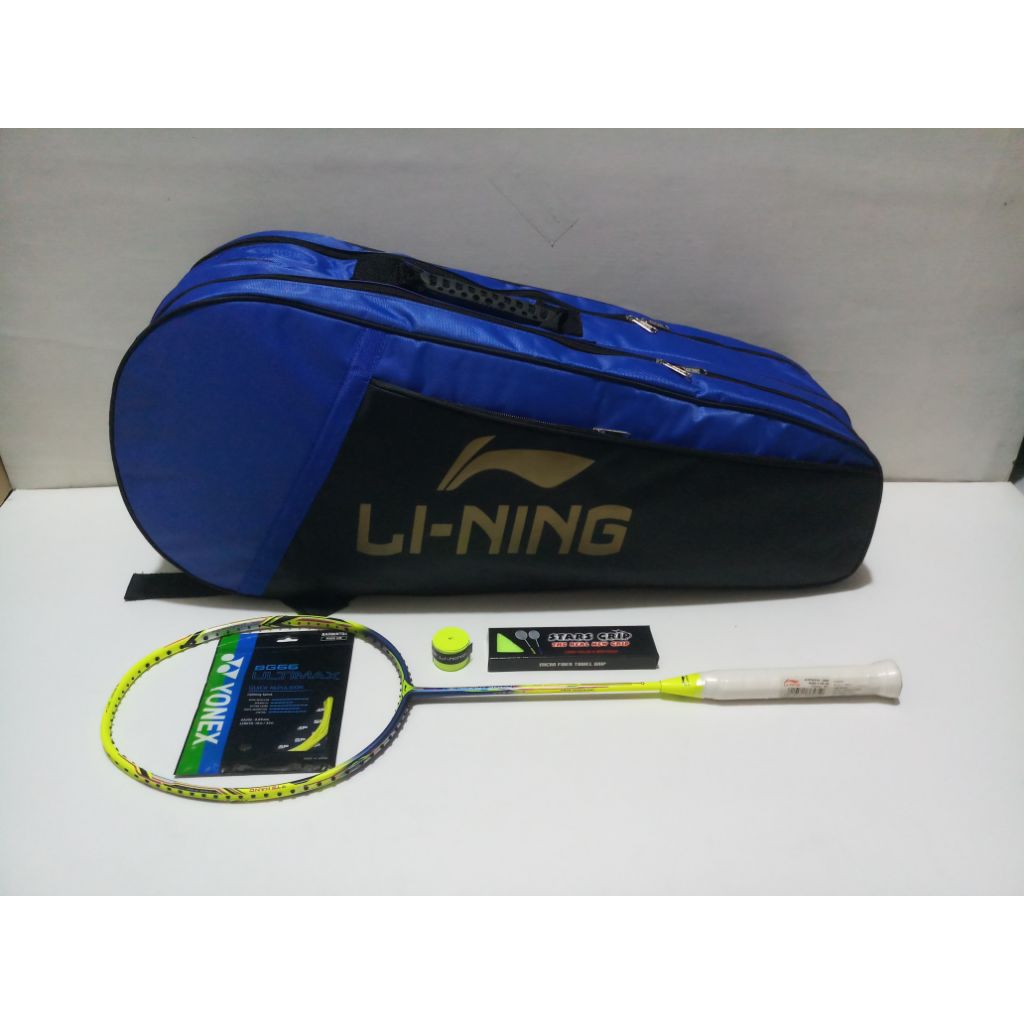 RAKET BADMINTON LINING AERONAUT 9000 COMBAT