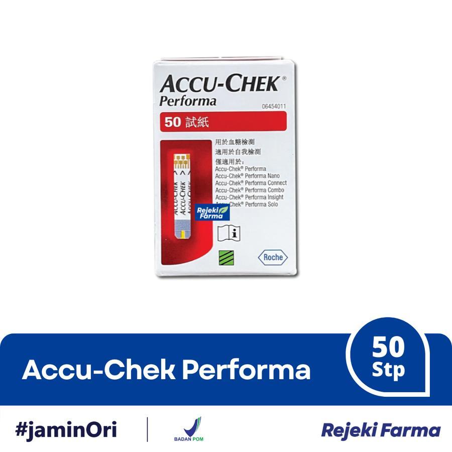Accu-Chek Performa Strip Cek Tes Gula Darah Isi 50 Strips Accuchek