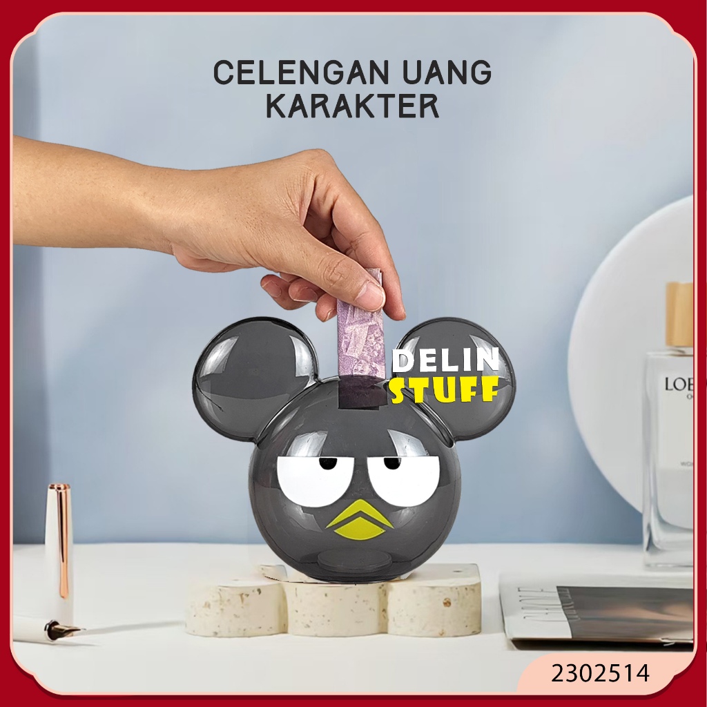 Celengan Uang Celengan Plastik Celengan Karakter Celengan Anak Celengan Lucu Karakter (2302514)